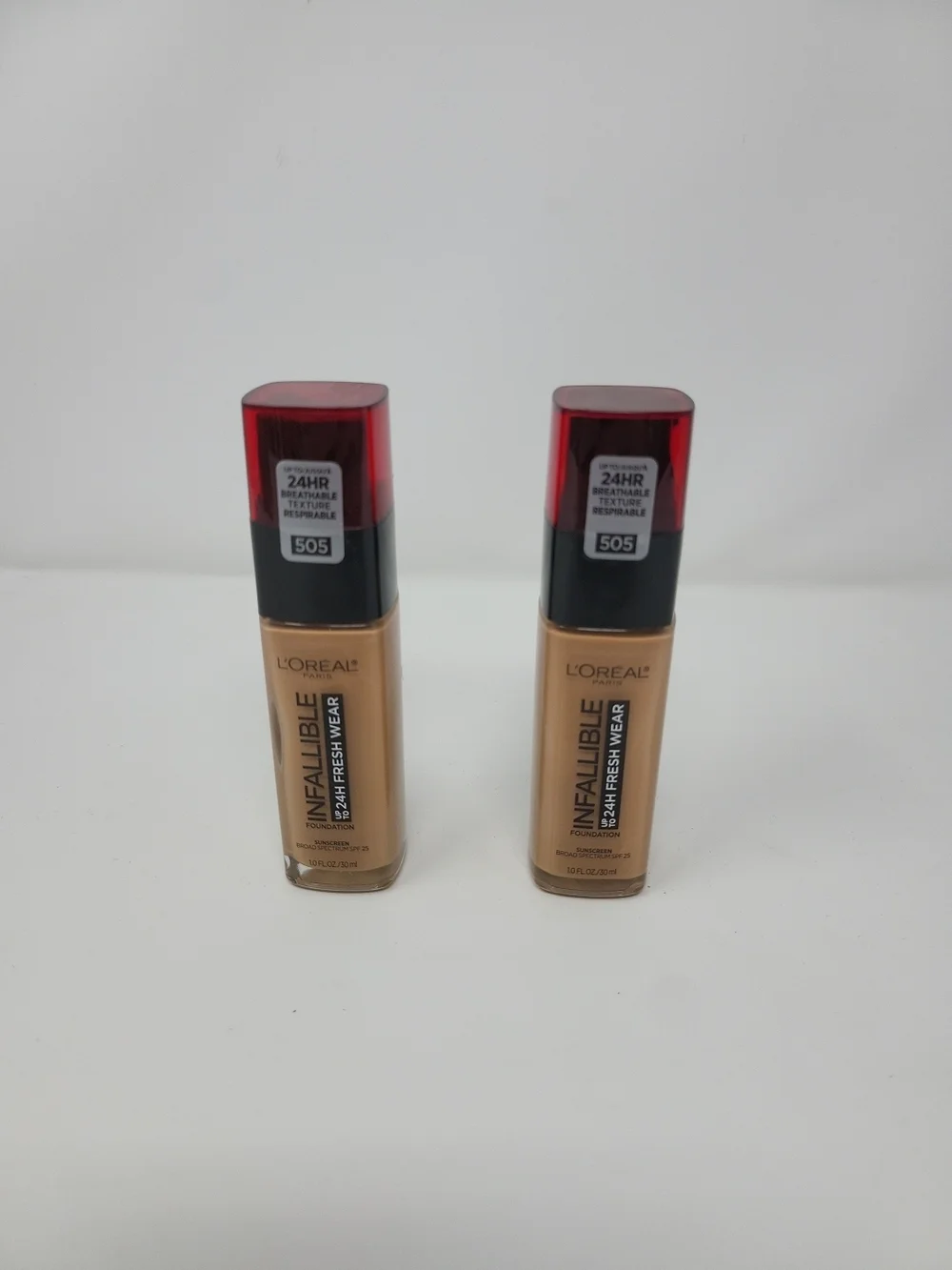 L'Oreal Infallible 24HR Fresh Wear Foundation - Red Cap, Toffee 505